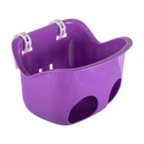Maxbell Multifunction Child Bike Basket doll Seat for Outdoor Riding Road Bike Purple