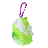 Maxbell Pet Waste Bag Dispenser with Carabiner Storage Portable Dog Poop Bag Holder Green