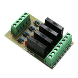 Max Solid State Relay Module Driver Board High Level Trigger 4 Channel 24V