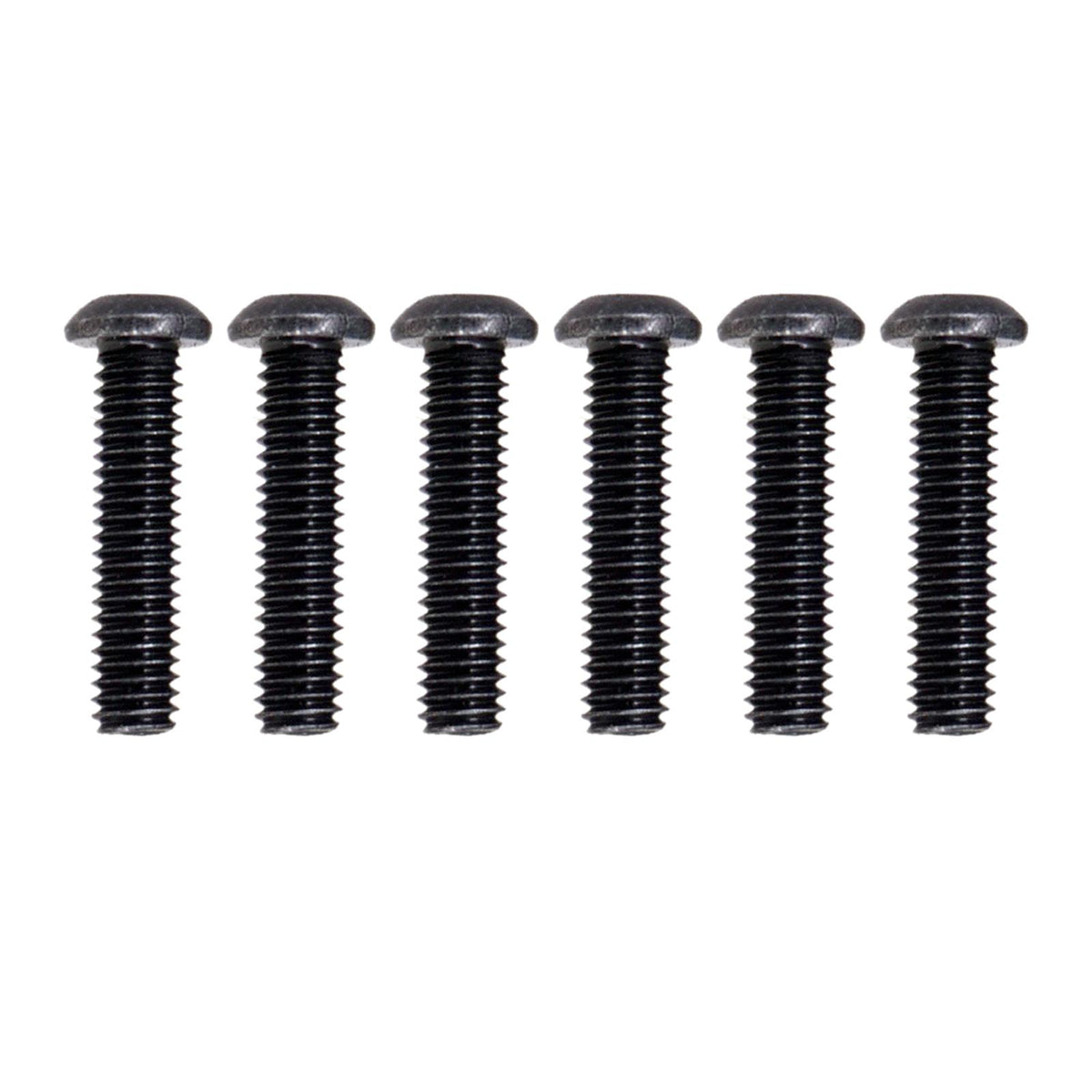 Maxbell Iron Guitar Bridge Saddles Screws Durable for Electric Guitar Bridge Parts Black
