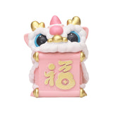 Maxbell Lion Ornament Figurine New Year Decoration 2024 for Home Office Housewarming Style A