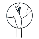 Maxbell Garden Trellis Climbing Vine Potted Plants Support Trellises 30cm Black