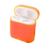 Maxbell Wireless Earphones Protective Case Cover for Airpods 1/2 Generation Orange