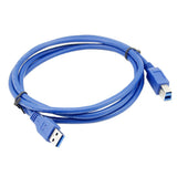 Max USB 3.0 A Male to USB 3.0 B Male Printer Extension Cable 3M