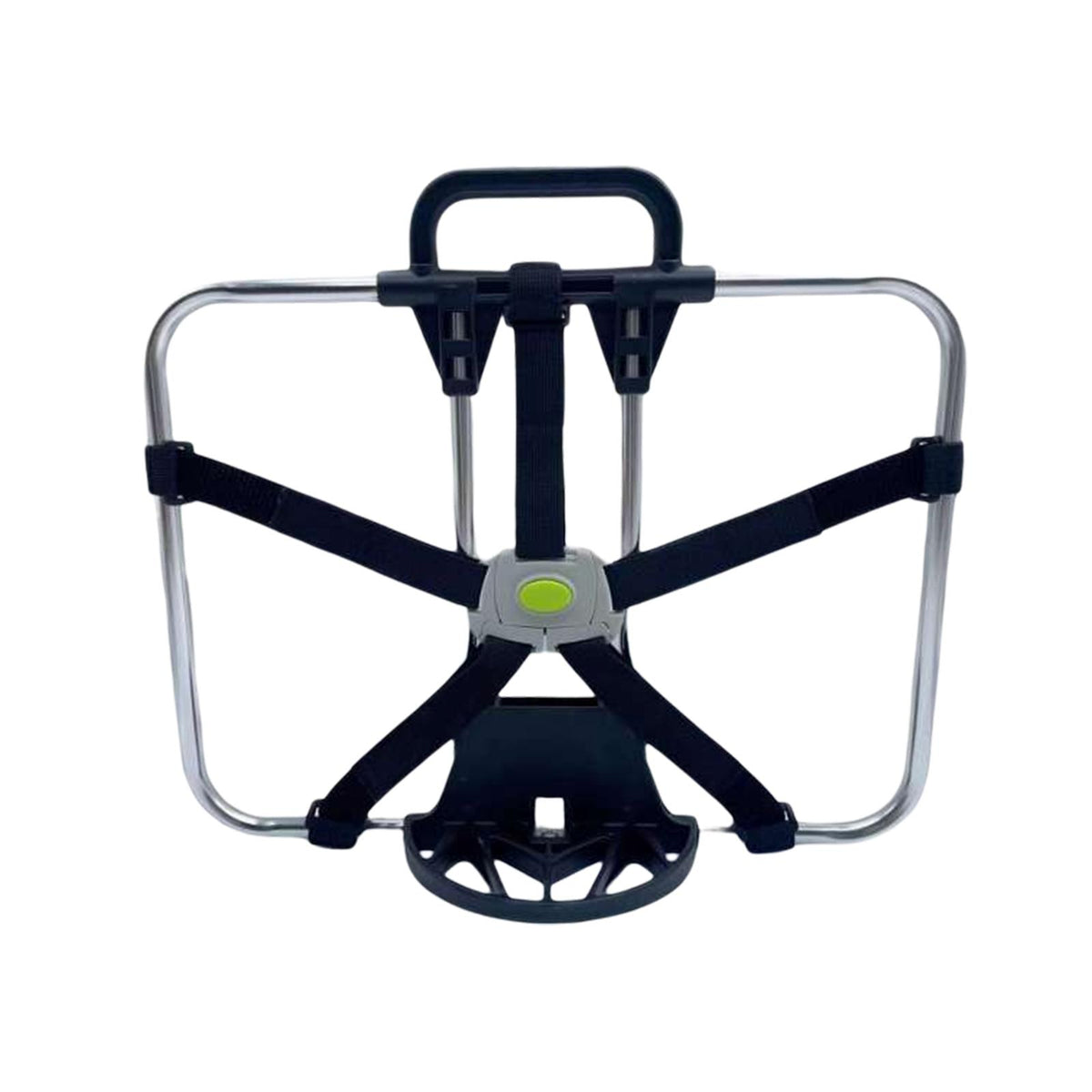 Maxbell Folding Bike Carrier Bracket Front Carrier Frame Lightweight Stand Cycling green 40x25cm