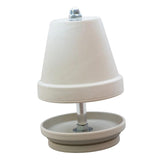 Maxbell Maxbell Heater Lamp Light Warmer Tea Light for Living Room Cafe Birthday Gifts White