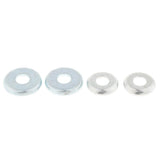 Maxbell Skateboard Truck Rebuild Kit Bushings Washers Pivot Cups  Cylinder and cone Silver