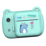 Maxbell Children Digital Instant Print Camera Durable for Birthday Gift Student Blue