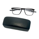 Maxbell Sport Reading Glasses Anti Blue Light Computer Readers for Men and Women Black Gray 200°