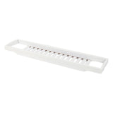 Maxbell Maxbell Bathtub Tray Bath Caddy Tray for Tub Bathroom Gadgets 70cm/27.56inch White