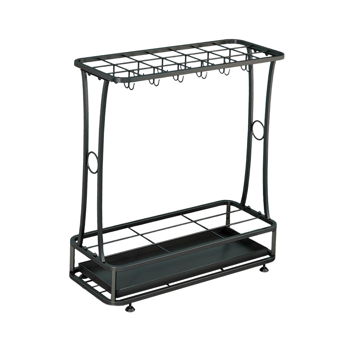 Maxbell Iron Umbrella Stand Organizer Free Standing for Entry Office Decoration 21 Hole