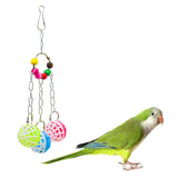 Maxbell Bird Parrot Toy Hanging Bell Pet Bird Cage Hammock Swing Hanging Toy Type 5