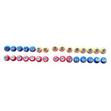 Maxbell 30x Bingo Ball Devices Portable Durable Tally Ball for Nights Family Parties