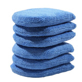 Maxbell Car Wax Applicator Pad with pocket for cleaning Furniture Blue