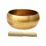 Maxbell Singing Bowl Set Craft Beautiful Sound Copper for Tabletop Yoga Meditation without Ring Cushion