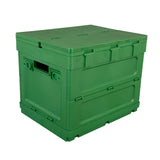 Maxbell Collapsible Car Trunk Organizer Camping Picnic Bag Basket Case Storage Box Green