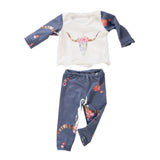 Maxbell Doll Pajamas Top Pants Clothes for American 18inch Dress up antelope