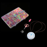 Maxbell 500pcs Bulk Loose Beads DIY Art Crafts Jewelry Kit Girls Toy Handmade Gift 6