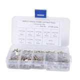 Maxbell 350Piece Car Lock Reed Key Gasket Plate with Case Set for Honda