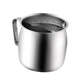 Maxbell Stainless Steel Tea Cup Durable Portable with Filter for Home Office Party Argent
