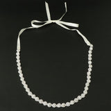 Maxbell Luxury Crystal Wedding Belts Rhinestone Bridal Sash Belly Chains Silver