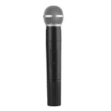 Max Maxb Classic Alloy & Plastic Wireless Handheld Microphone Props Fake Mic Toy