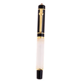 Max Chinese Porcelain with Metal Golden Design Mediun Roller Ballpoint Pen black