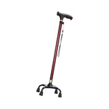Maxbell Walking Cane Thickened Stainless Steel Stable for Old People Seniors Adults Red large