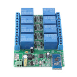 Max 8CH Relay Board Bluetooth Delay Relay Switch Module for Android Phone 12V