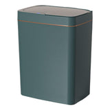 Maxbell Smart Trash Can Touchless Garbage Bin Automatic Trash Bin for Bedroom Office 15L Green