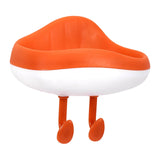 Maxbell Wall Mounted Soap Holder Portable Container Accessories for Bathroom Kitchen Orange