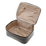 Max PU Travel Cosmetic Storage Makeup Bag Toiletry Wash Organizer Pouch Black