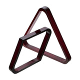 Maxbell 2x Flat Billiard Ball Rack Set Diamond Rack Triangle Rack Accessory Snooker Red