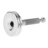 Maxbell Folk Acoustic Guitar Panel Repair Magnet for Repair Tools Piano Making L Silver