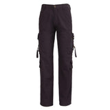 Max Men's Cotton Combat Army Cargo Pants Multi Pockets Work Trousers 38 Gray