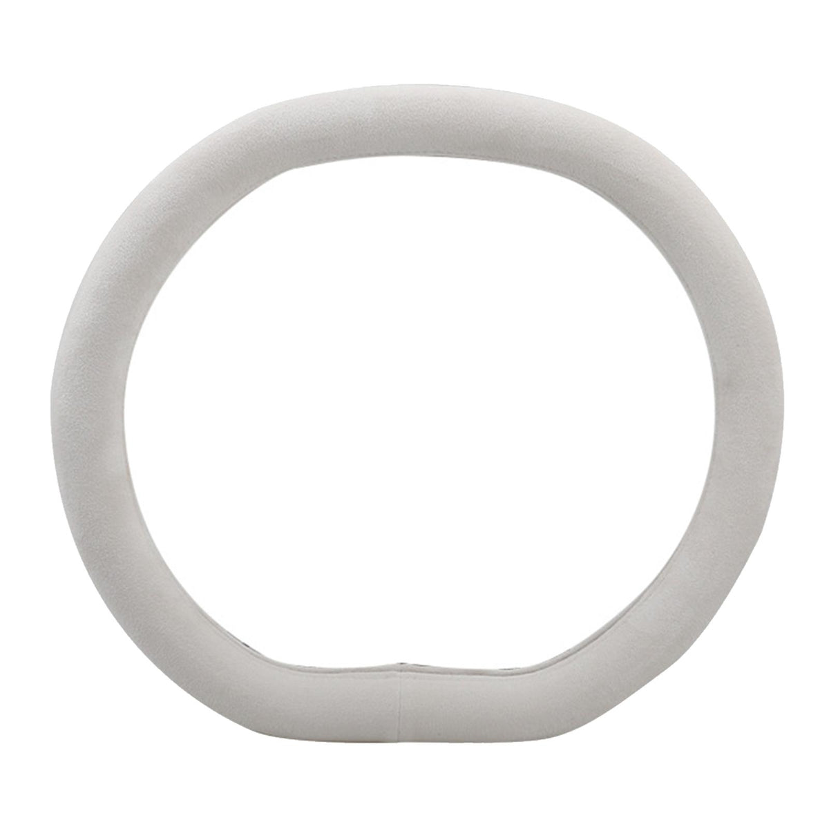 Maxbell Car Steering Wheel Cover Soft Skidproof for Women Girls Ladies Most Car White
