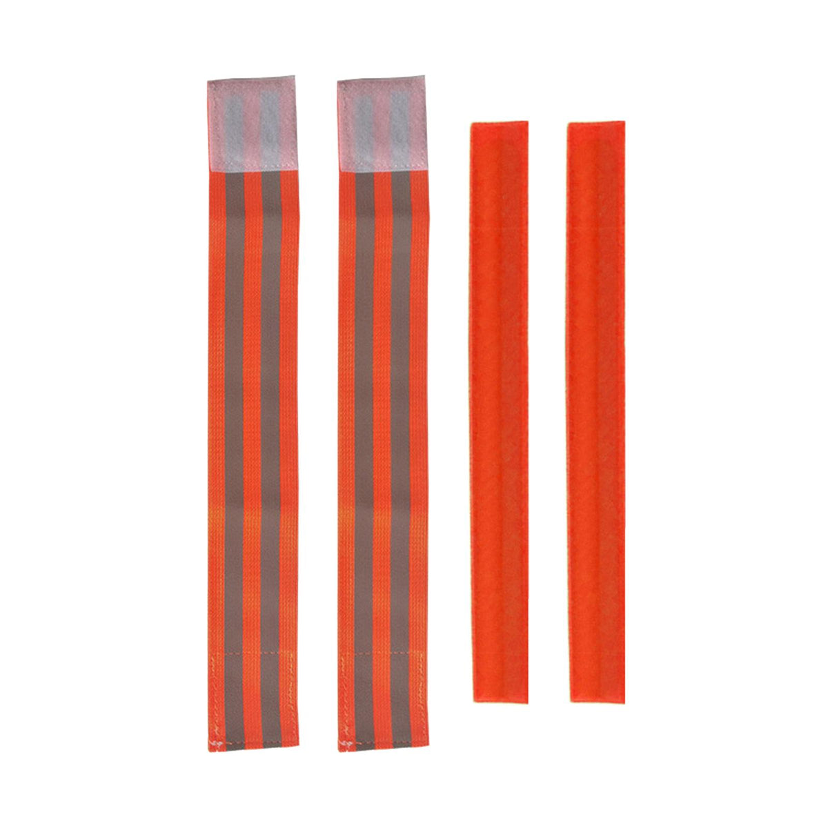 Maxbell Reflective Bands Wristband Reflector Tape Strips for Night Jogging Sports 35cm Orange