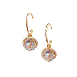 Maxbell Elegant Women Rhinestone Earrings Wedding Jewelry Gifts Dangle Earrings Gold