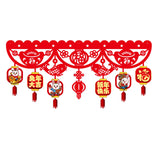 Maxbell Happy New Year Banner Outdoor Chinese Style New Years Eve Supplies Style H