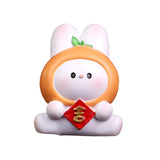 Maxbell Resin Rabbit Figurine Car Dashboard Home Decor for Bedroom Entrance Office StyleE