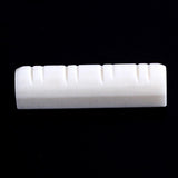 Maxbell Mandolin Nut 8 String Mandolin Bone Slotted Nuts 28x5x7mm