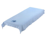 Max Reusable Washable Cotton Acupuncture Massage Table Bed Pad Cover Blue