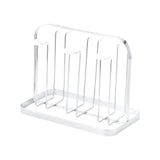 Maxbell Stylish Mug Drying Rack Glasses Tea Cup Organizer for Kitchen Counter White