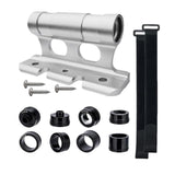 Maxbell Bike Fork Mount Front Fork Block Mount Rack Bike Holder Bike Bicycle Carrier Argent