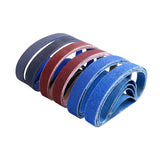 Maxbell 30Pcs Assorted Sanding Belts Kit Repair Part for Woodworking Household Style A