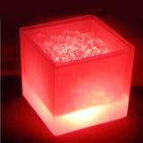 Maxbell 3.5L LED Ice Cooler Bucket Party Bar Beer Wine Drinks Box Red