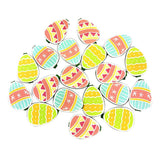 Maxbell 20 Pieces Wood Craft Cute Egg Clothes Pins Pegs Wooden Crafting DIY Cardmaking