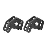 Maxbell 2 Pieces RC Car Metal Double Shock Absorber Pull Rod Seat for Axial RC Cars