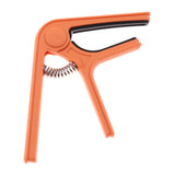 Max 1 Piece Guitar Capo Tuner Trigger Quick Change Key Clamp Guitar Parts Orange