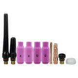 Maxbell 10x Welding Consumables and Collet Kit for 17 18 26 Series TIG Welding